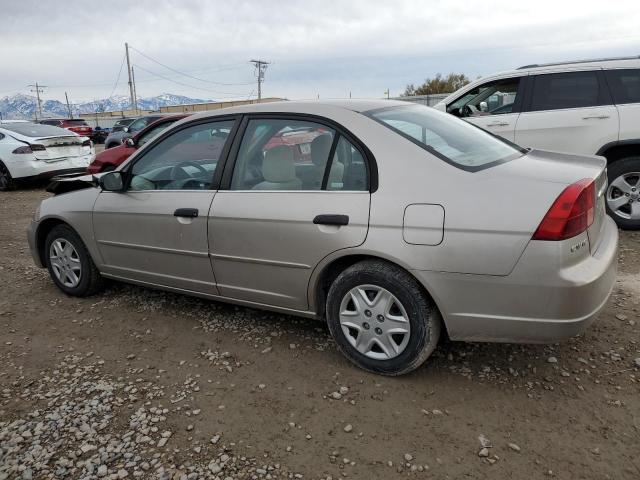 Photo 2 from auction – 2001 HONDA CIVIC LX with VIN 2HGES16561H571841