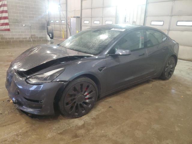 TESLA MODEL 3 2021 with VIN 5YJ3E1EC8MF913653 - Photo from auction