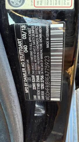 Photo 10 from auction – 2014 MERCEDES-BENZ E 350 4MAT with VIN WDDHF8JB9EA775923