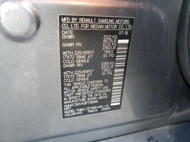 Photo 14 from auction – 2016 NISSAN ROGUE S with VIN KNMAT2MV4GP718956