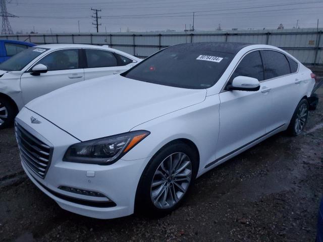 GENESIS G80 BASE 2017 with VIN KMHGN4JE0HU203598 - Photo from auction