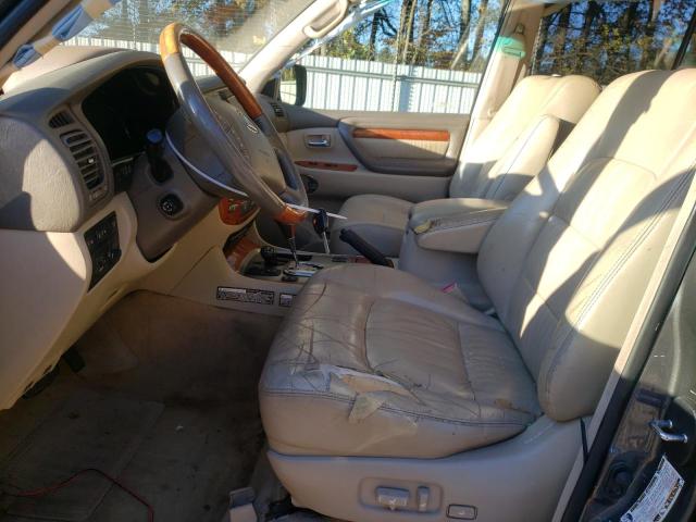 Photo 7 from auction – 2005 LEXUS LX 470 with VIN JTJHT00W453555101