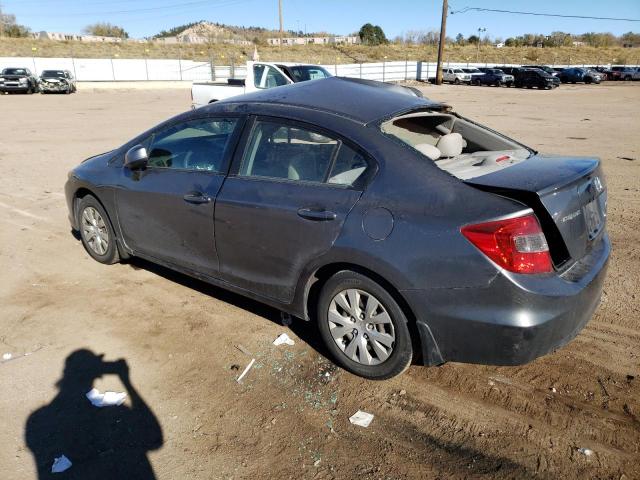 Photo 2 from auction – 2012 HONDA CIVIC LX with VIN 19XFB2F50CE056406