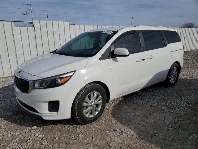 KIA SEDONA LX 2016 with VIN KNDMB5C16G6092235 - Photo from auction