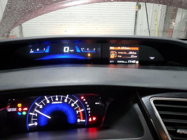 Photo 9 from auction – 2013 HONDA CIVIC LX with VIN 19XFB2F51DE045254
