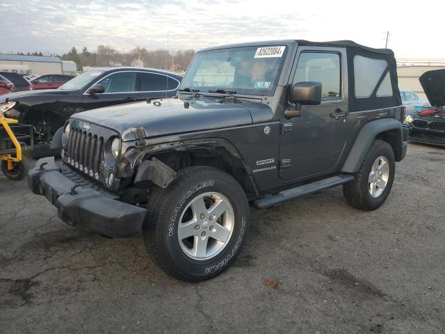 JEEP WRANGLER S 2014 with VIN 1C4AJWAG0EL283330 - Photo from auction
