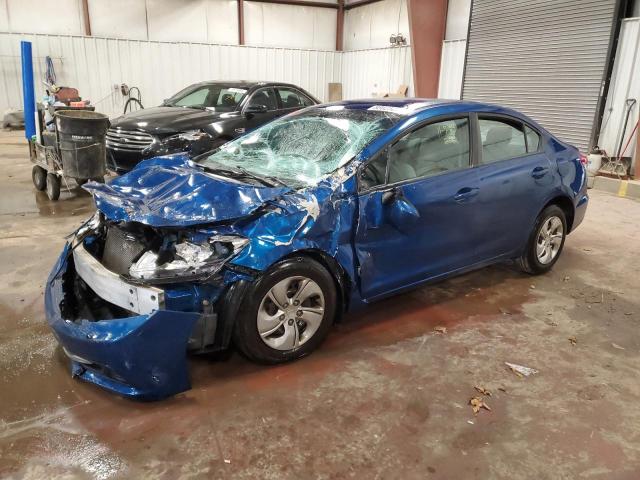 HONDA CIVIC LX 2013 with VIN 2HGFB2F54DH592380 - Photo from auction