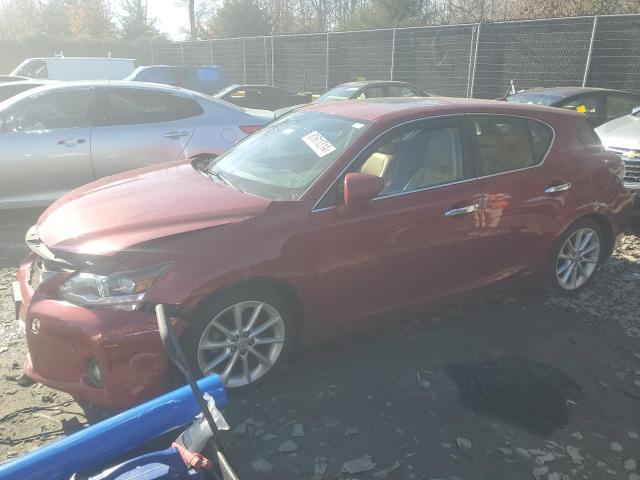 LEXUS CT 200 2012 with VIN JTHKD5BH2C2117261 - Photo from auction