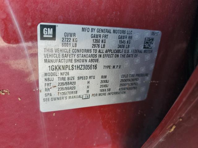 Photo 14 from auction – 2017 GMC ACADIA DEN with VIN 1GKKNPLS1HZ305616