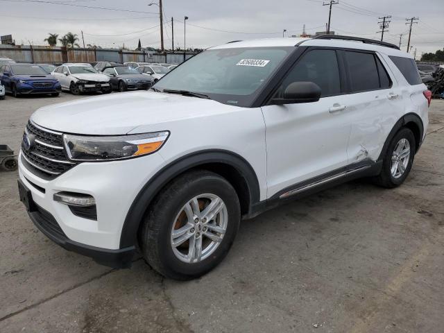 FORD EXPLORER X 2021 with VIN 1FMSK7DH9MGC39096 - Photo from auction