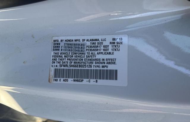 Photo 10 from auction – 2014 HONDA ODYSSEY EX with VIN 5FNRL5H66EB025126