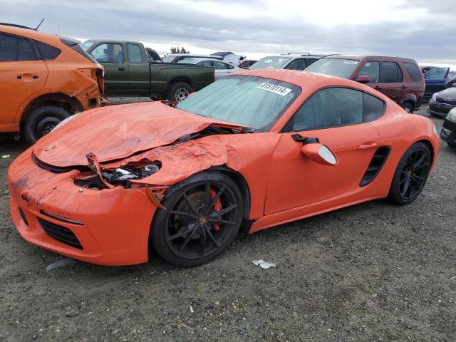 PORSCHE CAYMAN S 2017 with VIN WP0AB2A82HS285475 - Photo from auction