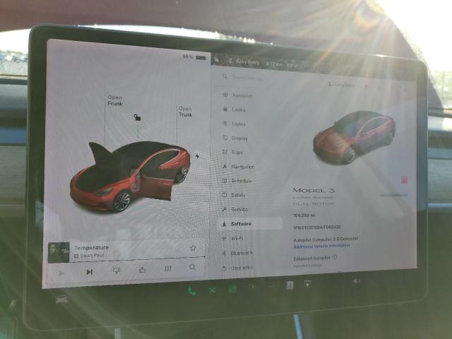 Photo 9 from auction – 2018 TESLA MODEL 3 with VIN 5YJ3E1EB4JF065435