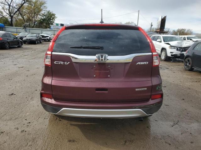 Photo 6 from auction – 2016 HONDA CR-V TOURI with VIN 5J6RM4H95GL083837