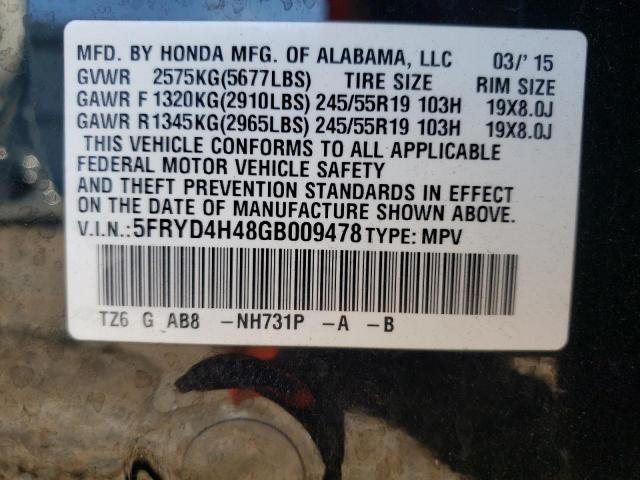 Zdjęcie 14 z aukcji – 2016 ACURA MDX TECHNO z VIN 5FRYD4H48GB009478