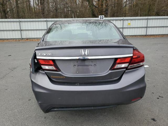 Photo 6 from auction – 2014 HONDA CIVIC LX with VIN 19XFB2E58EE077623