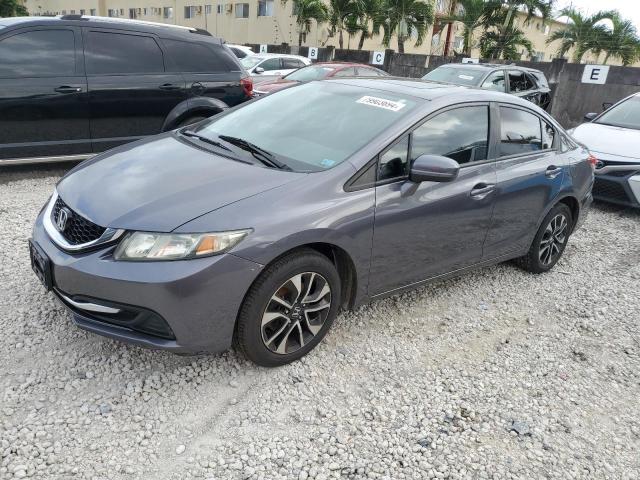 HONDA CIVIC EX 2014 with VIN 19XFB2F8XEE207314 - Photo from auction