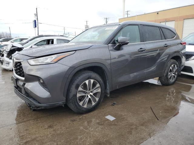 TOYOTA HIGHLANDER 2023 with VIN 5TDKDRBH3PS027513 - Photo from auction