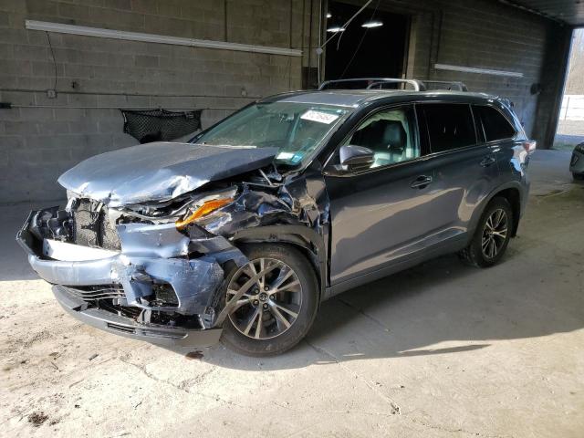 TOYOTA HIGHLANDER 2016 with VIN 5TDJKRFH8GS286817 - Photo from auction