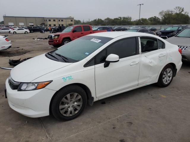 HONDA CIVIC LX 2012 with VIN 2HGFB2F53CH558803 - Photo from auction