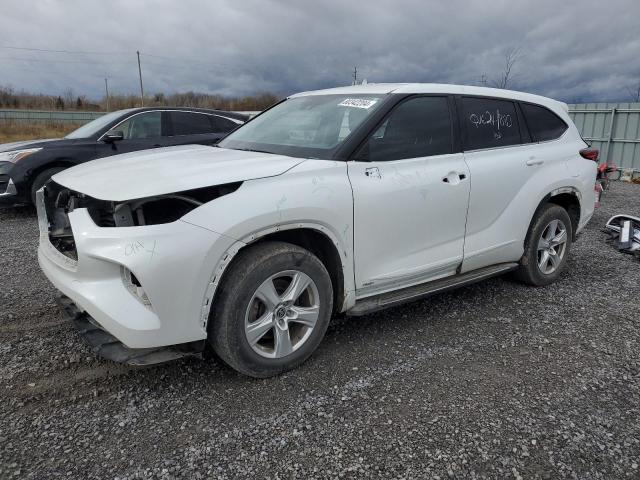 TOYOTA HIGHLANDER 2022 with VIN 5TDBBRCH4NS560603 - Photo from auction