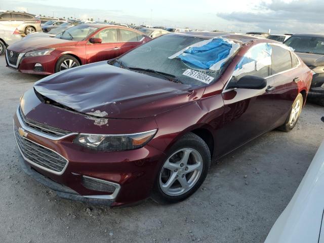 CHEVROLET MALIBU LS 2016 with VIN 1G1ZB5ST6GF290976 - Photo from auction