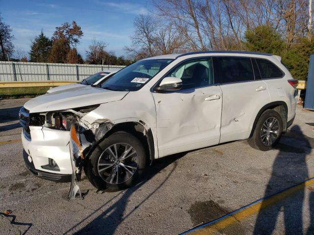 TOYOTA HIGHLANDER 2016 con VIN 5TDJKRFH7GS292558 - Foto de la subasta