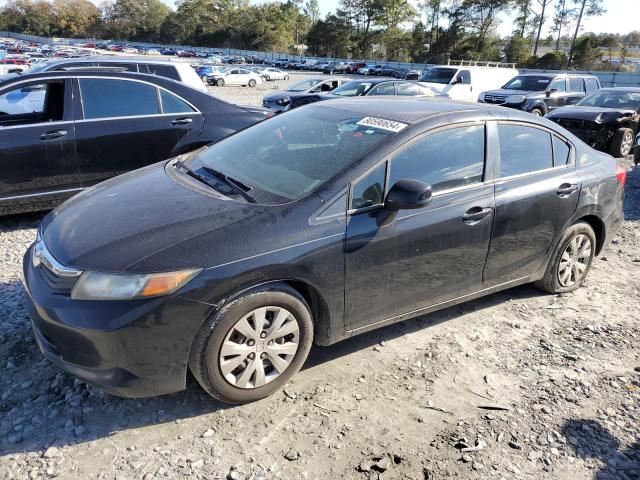 HONDA CIVIC LX 2012 with VIN 19XFB2F56CE072853 - Photo from auction