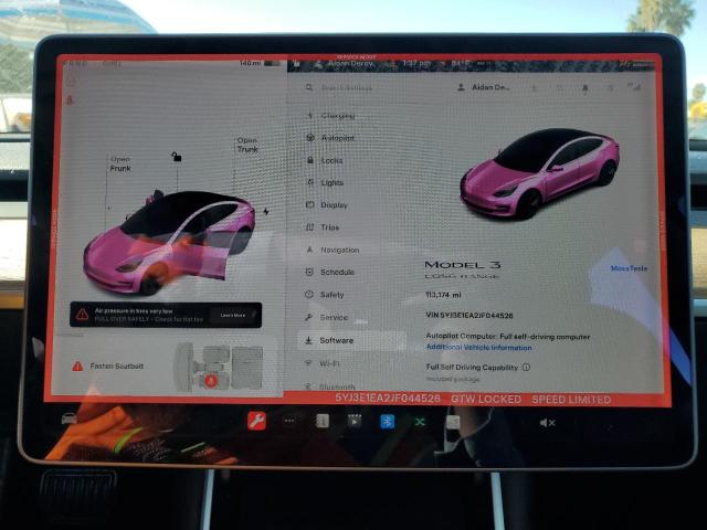Photo 9 from auction – 2018 TESLA MODEL 3 with VIN 5YJ3E1EA2JF044526