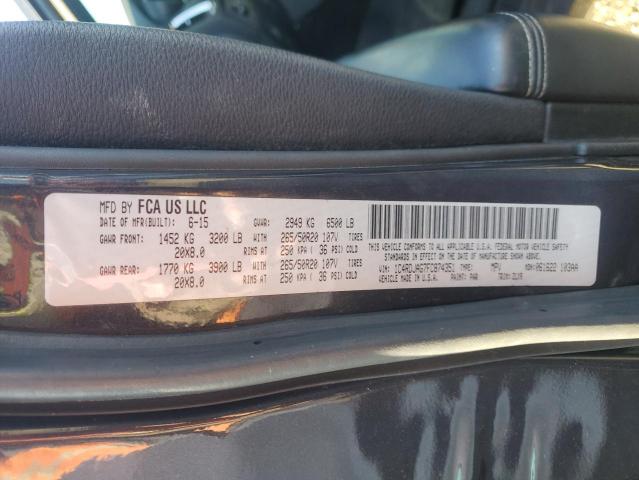 Photo 14 from auction – 2015 DODGE DURANGO SX with VIN 1C4RDJAG7FC874351