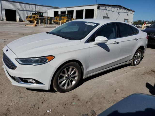FORD FUSION SE 2017 with VIN 3FA6P0HD8HR114763 - Photo from auction