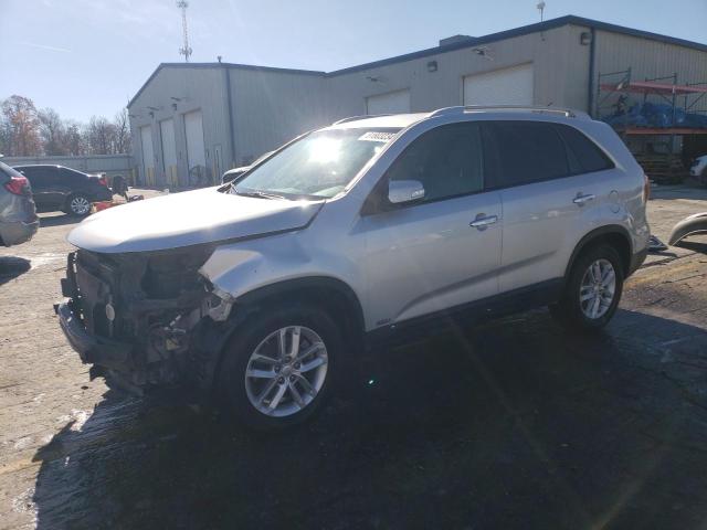 KIA SORENTO LX 2015 with VIN 5XYKTDA72FG605675 - Photo from auction