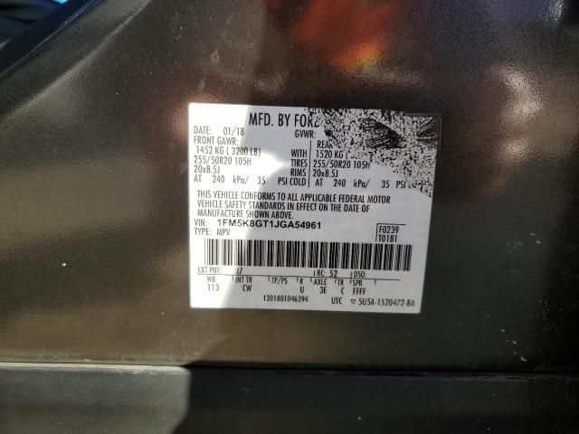 Photo 14 from auction – 2018 FORD EXPLORER S with VIN 1FM5K8GT1JGA54961