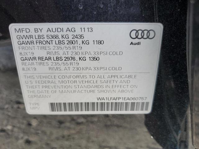 Photo 14 from auction – 2014 AUDI Q5 PREMIUM with VIN WA1LFAFP1EA060757