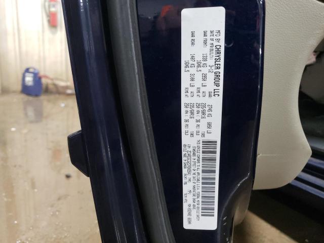 Foto 14 de la subasta – 2012 DODGE GRAND CARA con VIN 2C4RDGCG2CR302641