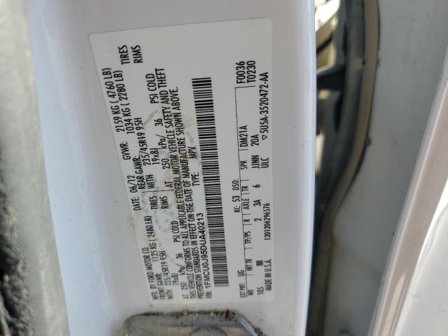 Photo 14 from auction – 2013 FORD ESCAPE TIT with VIN 1FMCU0J95DUA40213