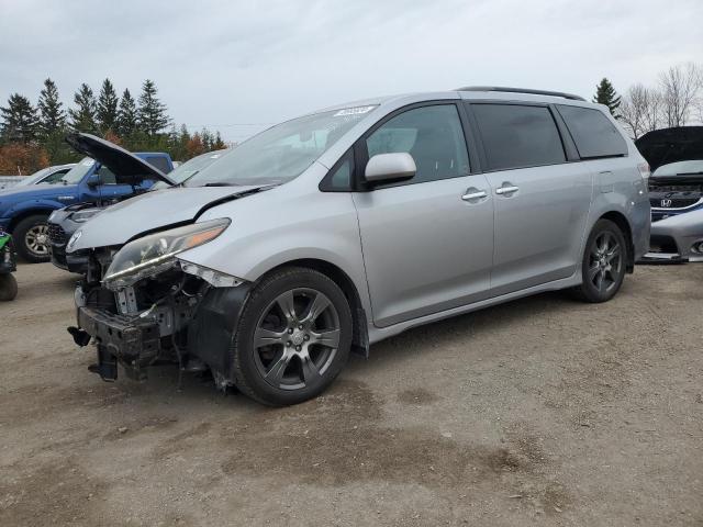 TOYOTA SIENNA SE 2017 with VIN 5TDXZ3DC3HS839367 - Photo from auction