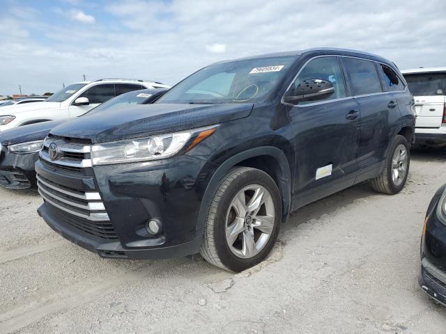 TOYOTA HIGHLANDER 2017 with VIN 5TDDZRFH8HS423359 - Photo from auction