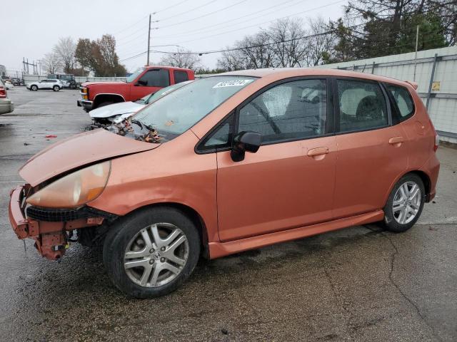 HONDA FIT S 2007 with VIN JHMGD38657S005561 - Photo from auction