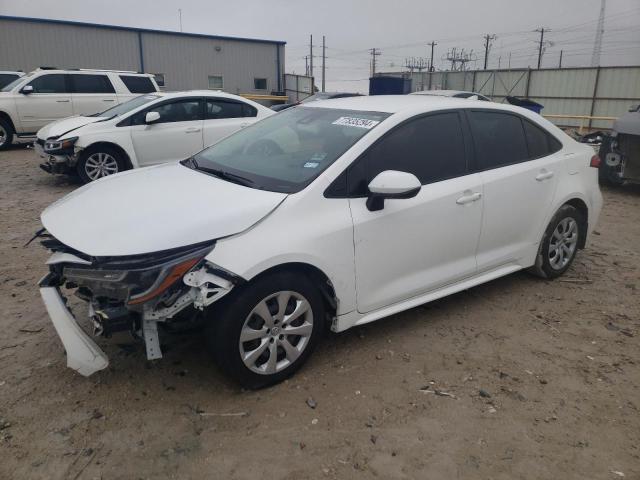 TOYOTA COROLLA LE 2021 with VIN 5YFEPMAE4MP195079 - Photo from auction