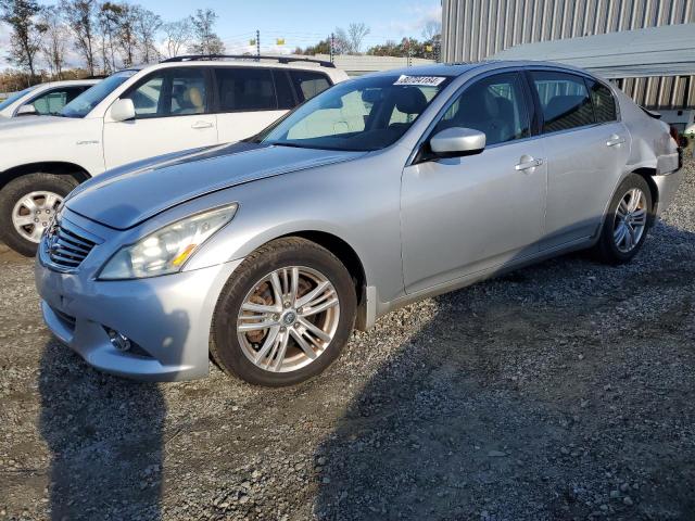 INFINITI G25 BASE 2012 with VIN JN1DV6AP0CM700697 - Photo from auction