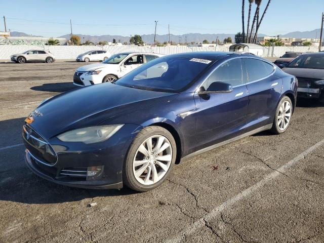 TESLA MODEL S 85 2015 with VIN 5YJSA1H20FFP79010 - Photo from auction