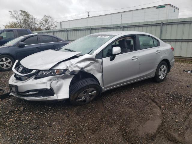 HONDA CIVIC LX 2013 with VIN 19XFB2F54DE035513 - Photo from auction