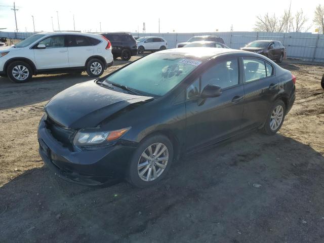 HONDA CIVIC EX 2012 with VIN 19XFB2F89CE019297 - Photo from auction
