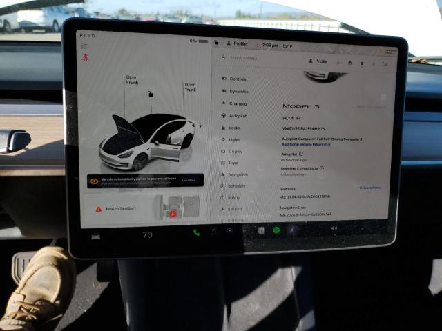 Photo 9 from auction – 2023 TESLA MODEL 3 with VIN 5YJ3E1EA3PF449576
