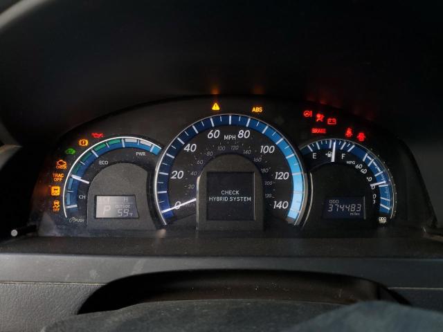 Photo 9 from auction – 2012 TOYOTA CAMRY HYBR with VIN 4T1BD1FK5CU019762