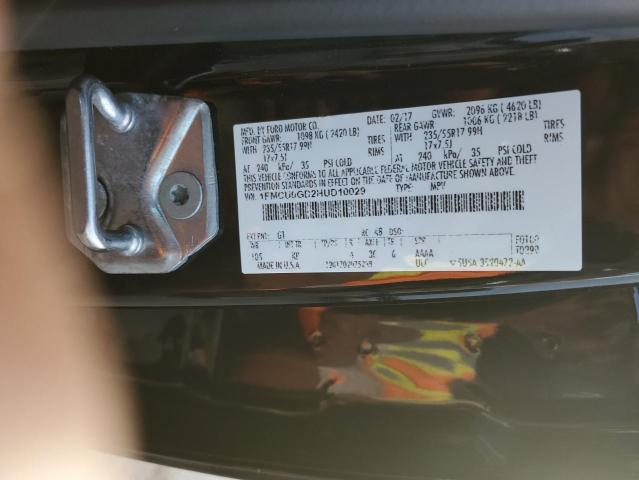 Photo 14 from auction – 2017 FORD ESCAPE SE with VIN 1FMCU0GD2HUD10029