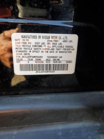 Photo 14 from auction – 2010 INFINITI EX35 BASE with VIN JN1AJ0HP0AM700293