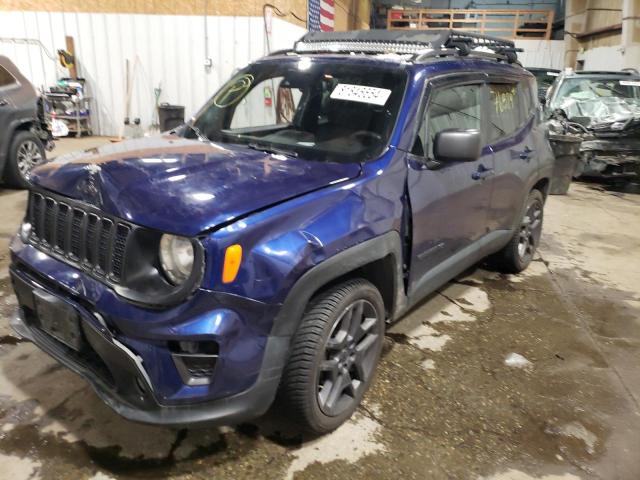 JEEP RENEGADE L 2021 with VIN ZACNJDBB7MPM48418 - Photo from auction