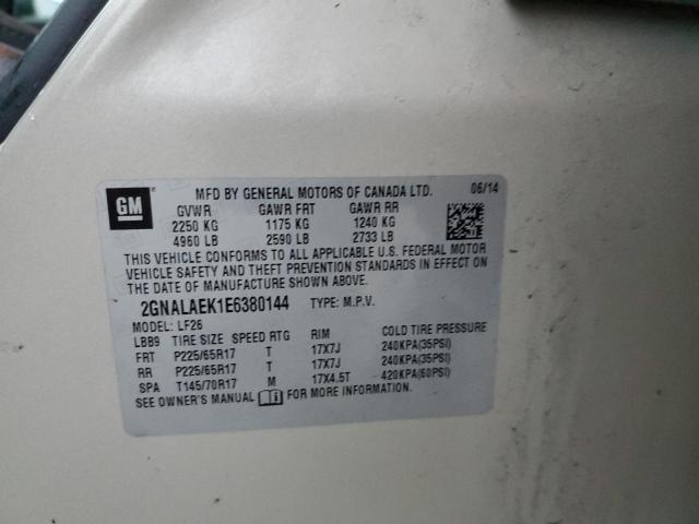 Photo 14 from auction – 2014 CHEVROLET EQUINOX LS with VIN 2GNALAEK1E6380144